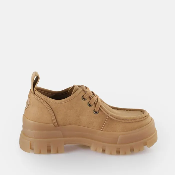 Shop Lace Up Shoes BUFFALO Aspha Wallaby Beige