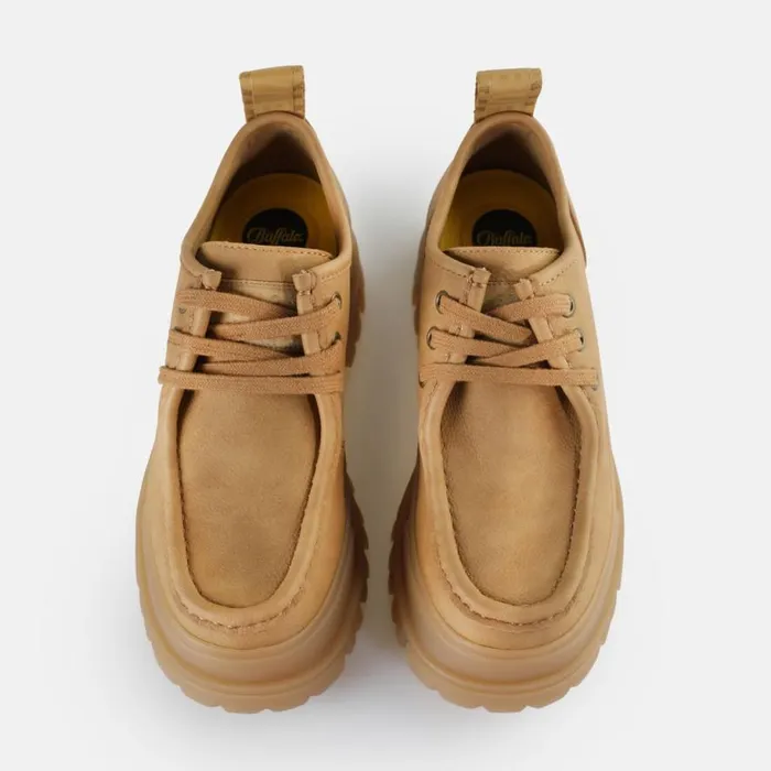 Shop Lace Up Shoes BUFFALO Aspha Wallaby Beige