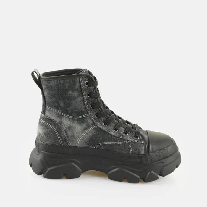 Shop Lace Up Shoes BUFFALO Cade Lace Up Hi Grey