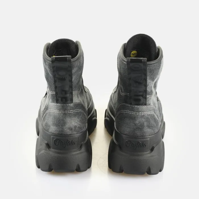 Shop Lace Up Shoes BUFFALO Cade Lace Up Hi Grey