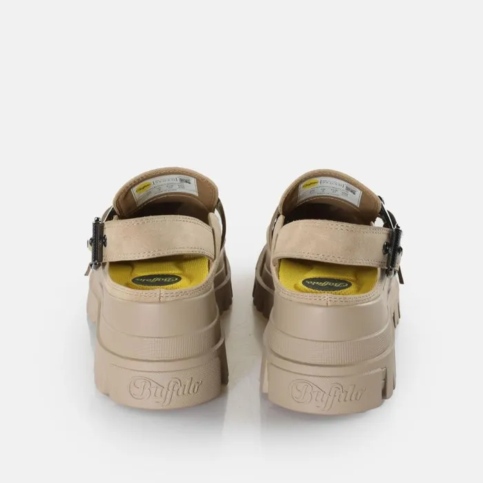 Shop LaceUps and Loafer BUFFALO Aspha Clog SND BS Beige