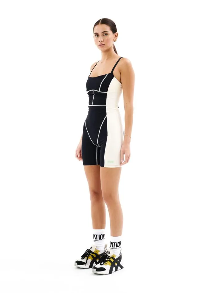 Shop LIDO BODYSUIT IN BLACK PE Nation Dresses and Bodysuits