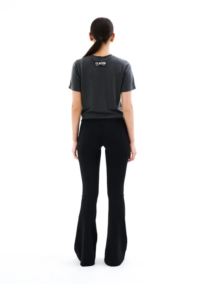 Shop PARALLEL TEE IN DARK SHADOW PE Nation Tees and Tanks