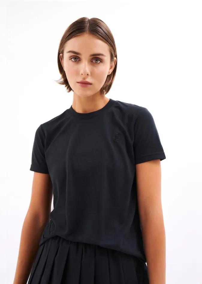 Shop PRIMARY TEE IN BLACK PE Nation Tees and Tanks