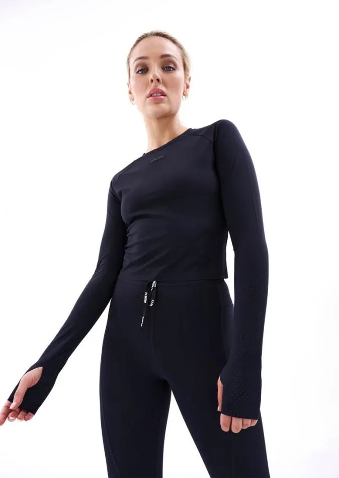 Shop PRIME ADRENALINE LS TOP IN BLACK PE Nation Long Sleeve Tops