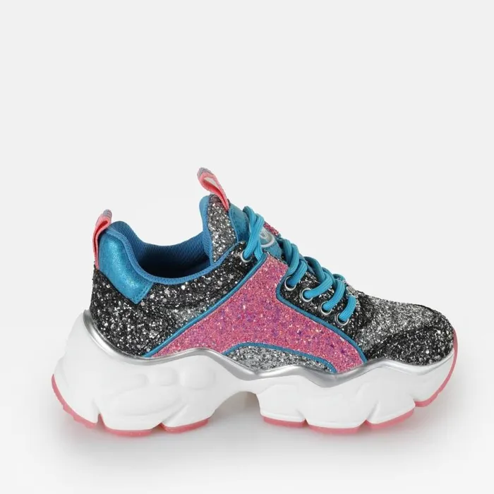 Shop Sneakers BUFFALO Binary Glam Pinksilver