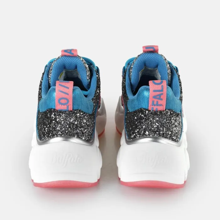 Shop Sneakers BUFFALO Binary Glam Pinksilver