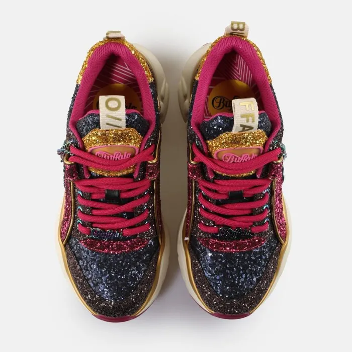 Shop Sneakers BUFFALO Binary Glam Yellow