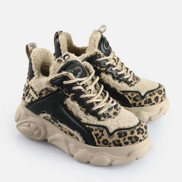 Shop Sneakers BUFFALO Cld Chai Warm Beige