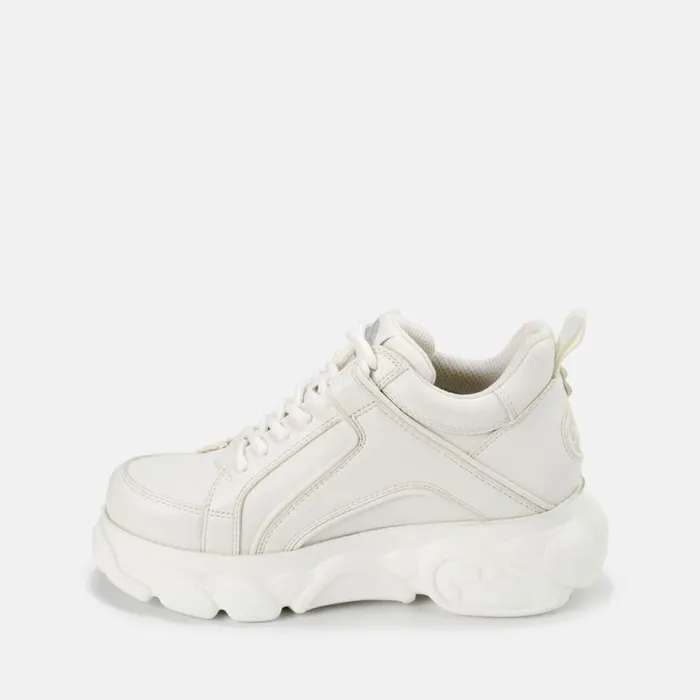 Shop Sneakers BUFFALO CLD Corin Daisies Pearl White