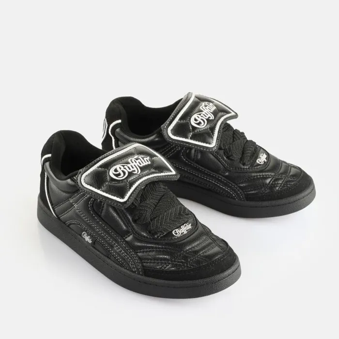 Shop Sneakers BUFFALO Liberty Soccer Black White