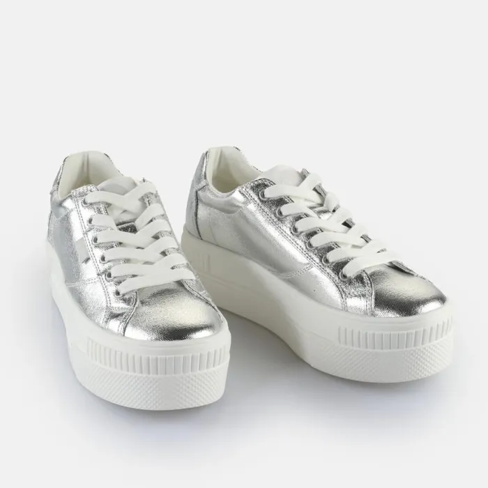 Shop Sneakers BUFFALO Paired Glam Silver