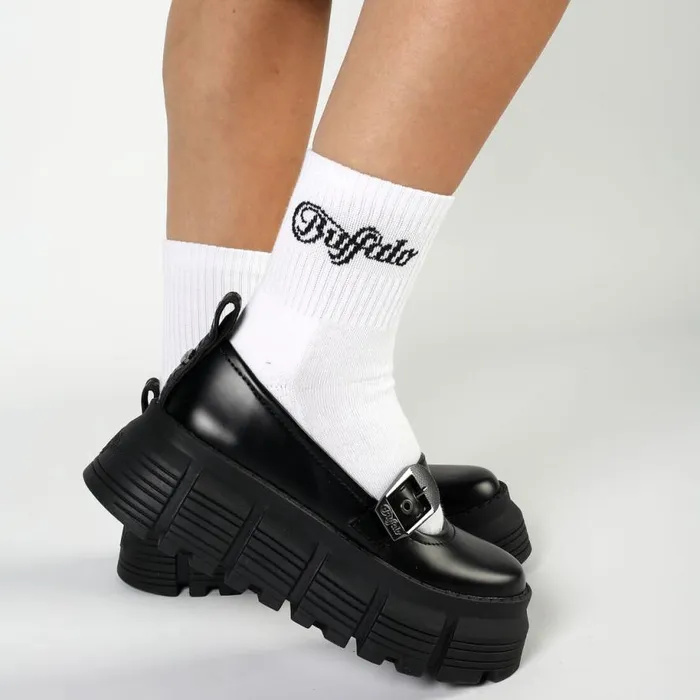 Shop Socks BUFFALO Logo Quarter 2 Pack White