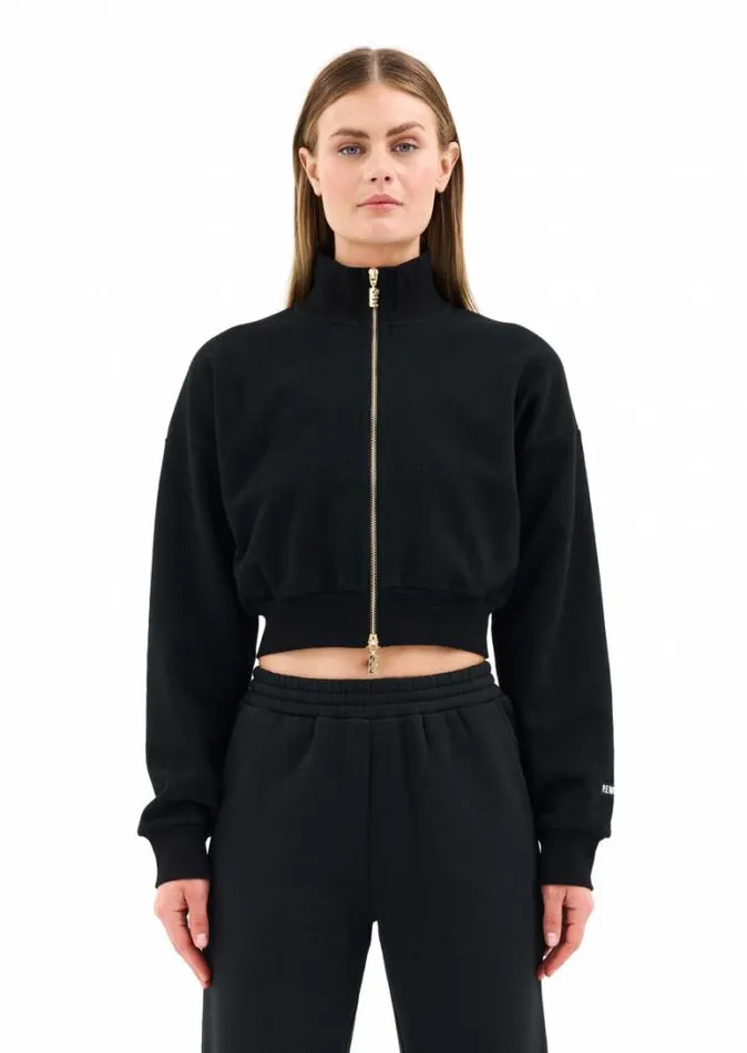 Shop TEMPO BOMBER IN BLACK PE Nation Jackets