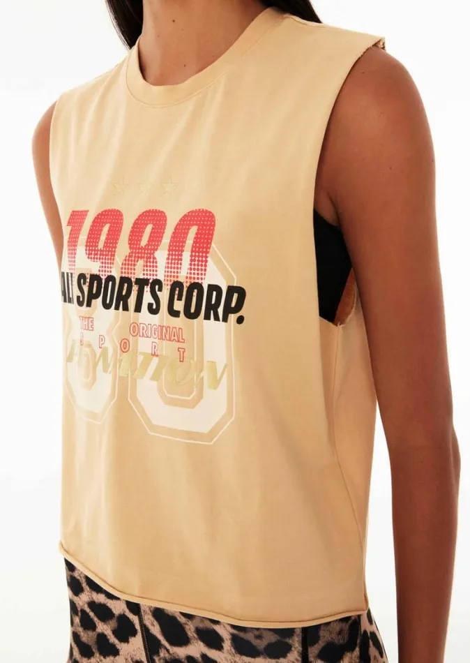 Shop TOURING TANK IN SAND PE Nation Tees and Tanks