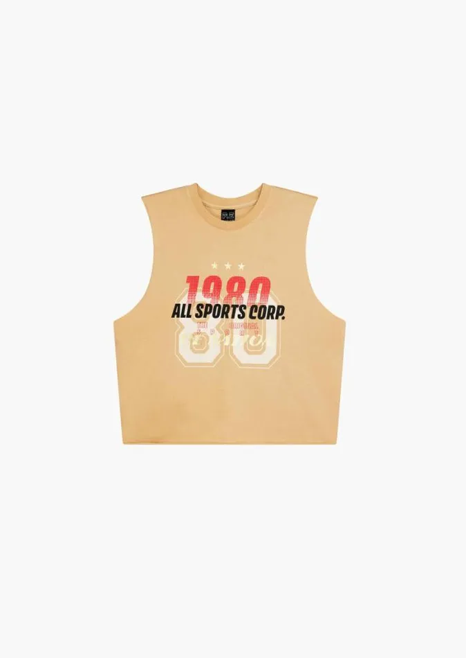 Shop TOURING TANK IN SAND PE Nation Tees and Tanks