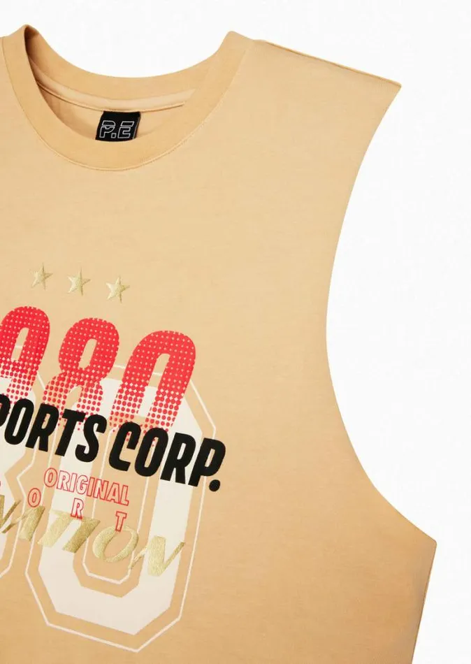 Shop TOURING TANK IN SAND PE Nation Tees and Tanks