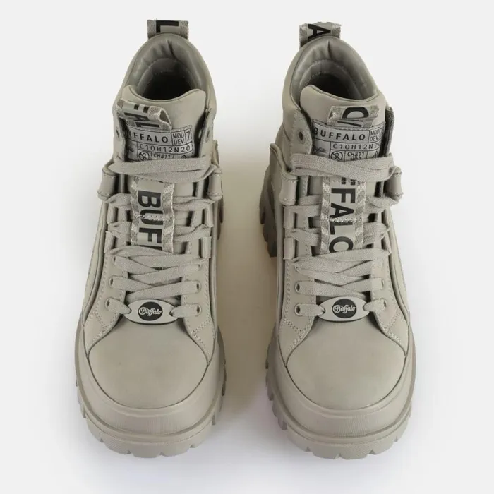 Shop Vegan Shoes BUFFALO Aspha Nc Mid Grey