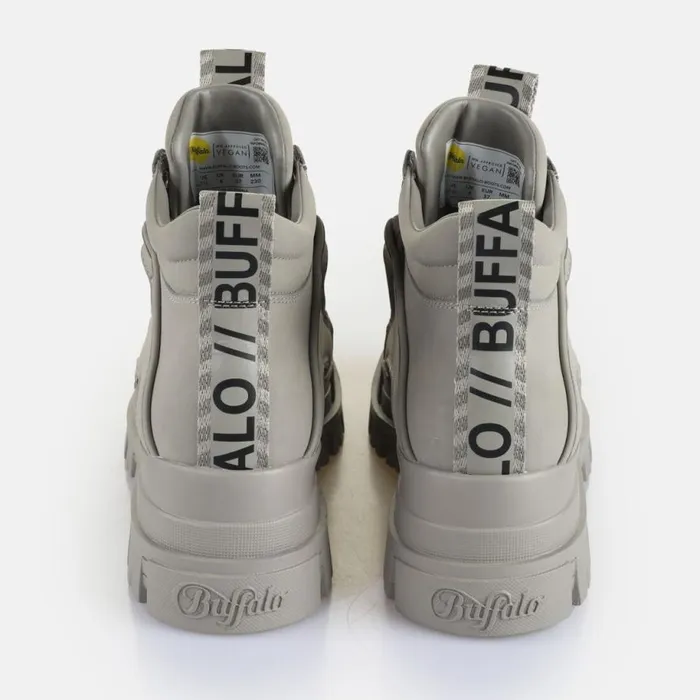Shop Vegan Shoes BUFFALO Aspha Nc Mid Grey
