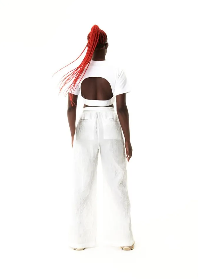 Shop VOLLEY PANT IN OPTIC WHITE PE Nation Pants