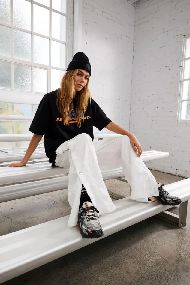 Shop VOLLEY PANT IN OPTIC WHITE PE Nation Pants