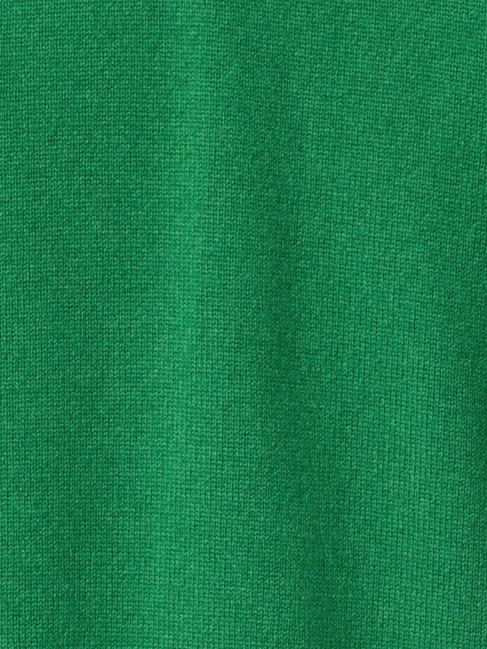 Short Sleeve 100 Cashmere Top With Knot Mockneck Leaf Women Akris Knitwear