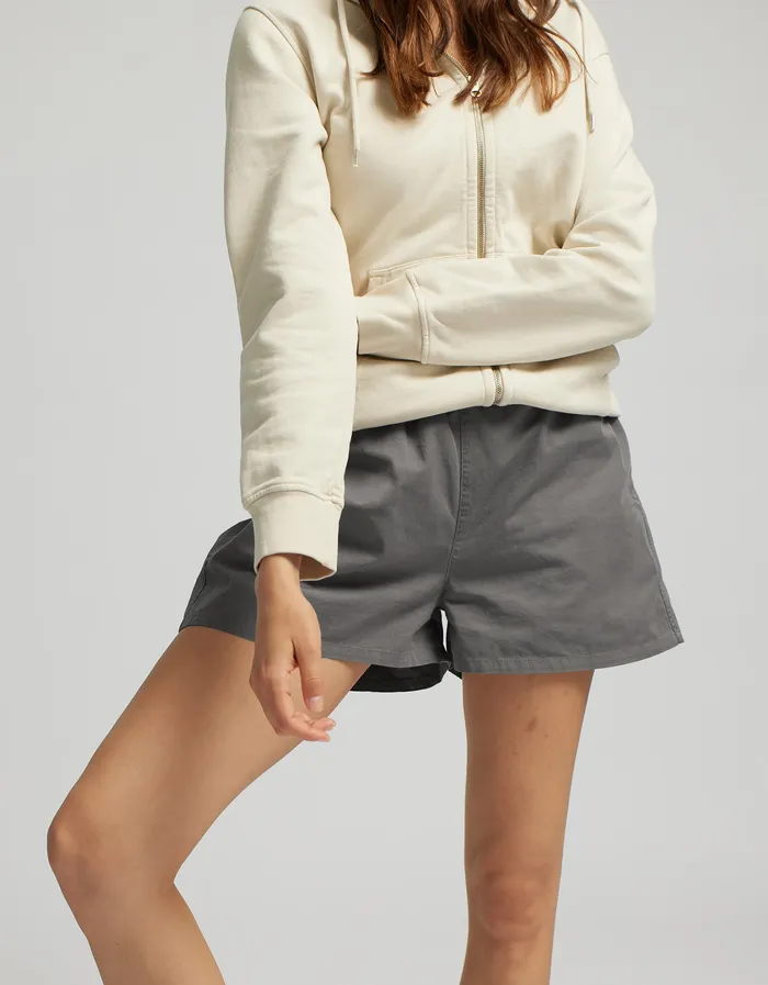 Shorts Women Women Organic Twill Shorts 8211 Faded Pink Colorfulstandard