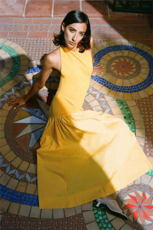 Simon Miller Dresses Junjo Combo Dress In Sherbert Orange 8211 Women Simon Miller Dresses Junjo Combo Dress In Sherbert Orange 8211 Women