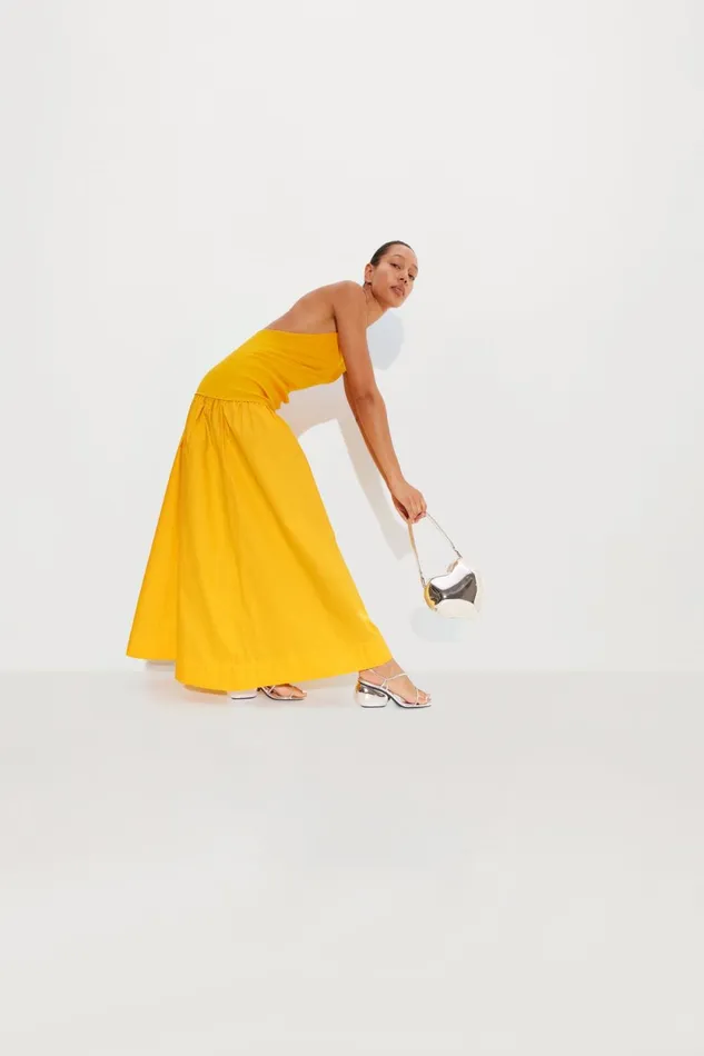 Simon Miller Dresses Junjo Combo Dress In Sherbert Orange 8211 Women Simon Miller Dresses Junjo Combo Dress In Sherbert Orange 8211 Women