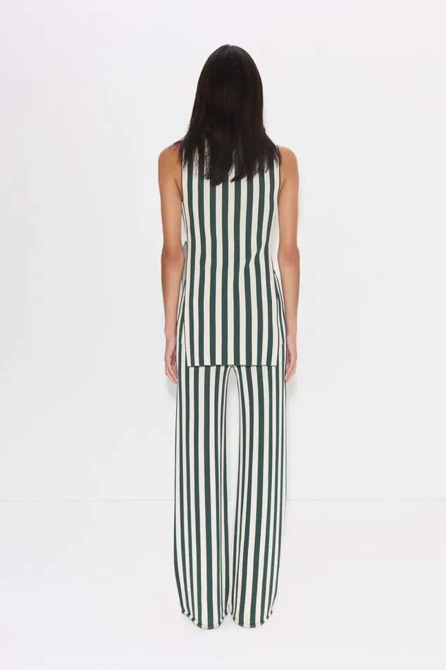 Simon Miller Sets Knits By Jabber Pant In Gummy GreenEcru 8211 Women
