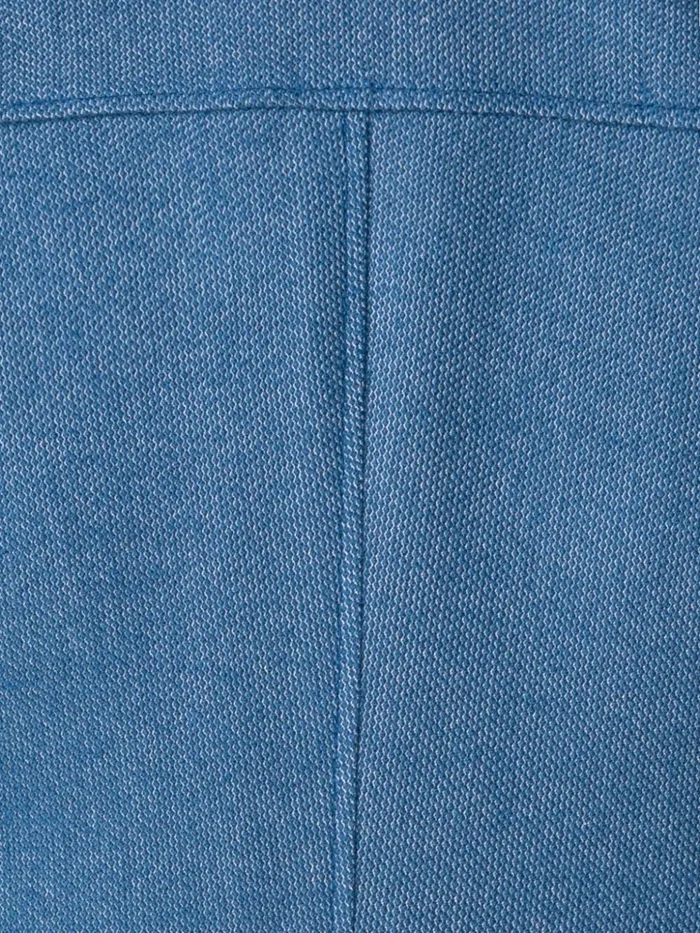 Single Breasted Jacket In Wool Blend Denim Women Akris Jackets