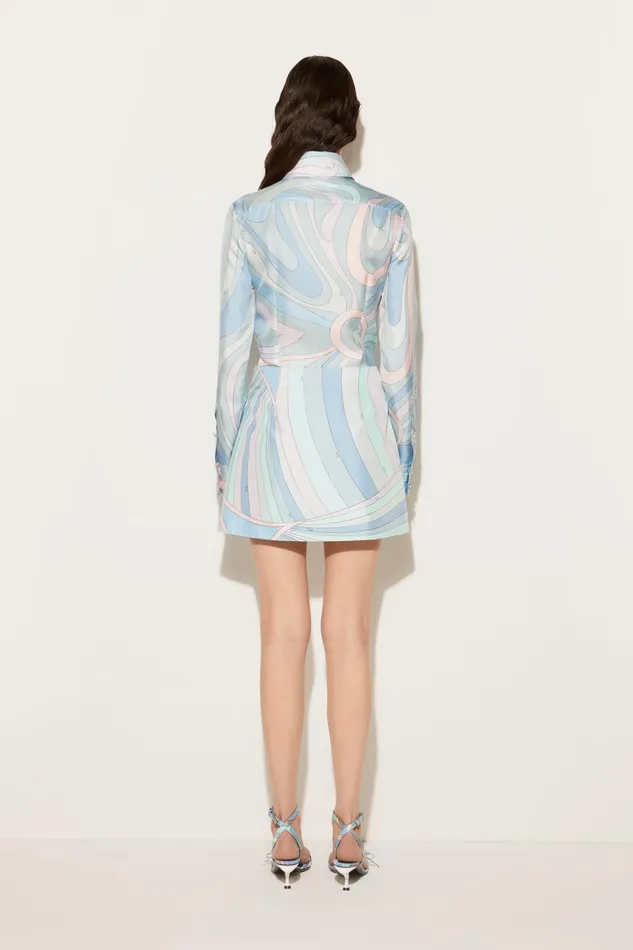 Skirts Women PUCCI IridePrint SilkTwill Skirt