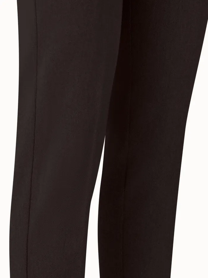 Slim Fit Stretch Denim Pants Mocha Women Akris Pants