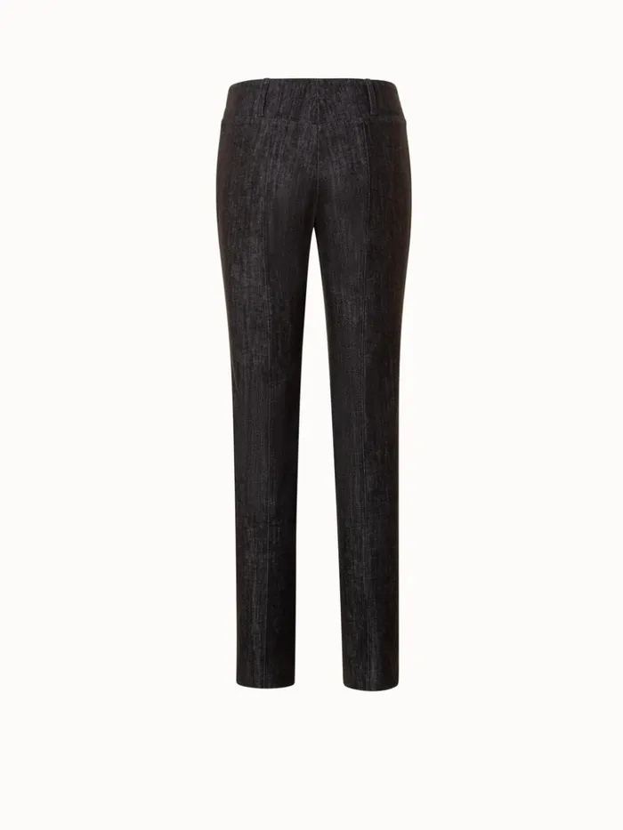 Slim Stretch Denim Pants Mocca Women Akris Pants