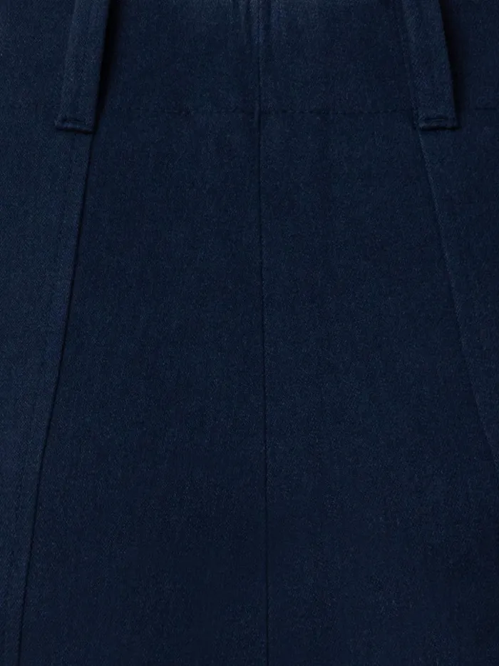 Slim Stretch Denim Pants Navy Women Akris Pants