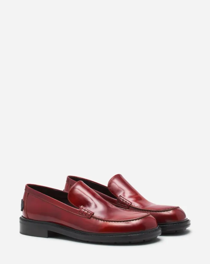 Spinto Loafers In Smooth Leather Dark Brown Women Lanvin Loafers