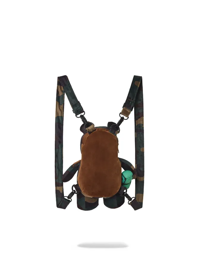 SPRAYGROUND Backpacks BEARCUB BACKPACK 8211 CAMOCHECK MONEYBEAR 8211 Universal