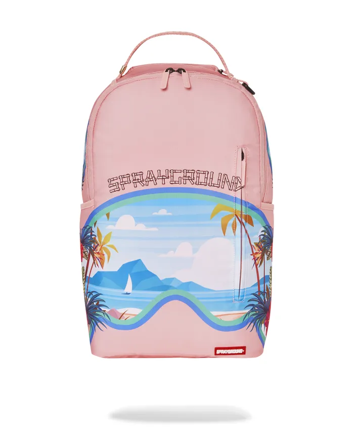 SPRAYGROUND Backpacks BORA BORA SHARK ISLAND VILLA BACKPACK 8211 Universal