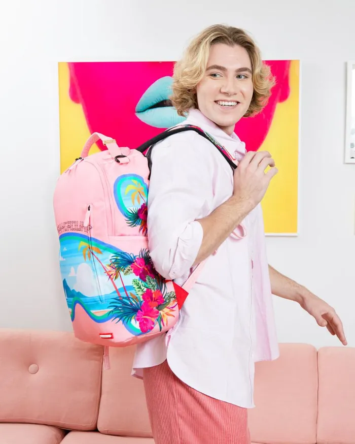 SPRAYGROUND Backpacks BORA BORA SHARK ISLAND VILLA BACKPACK 8211 Universal
