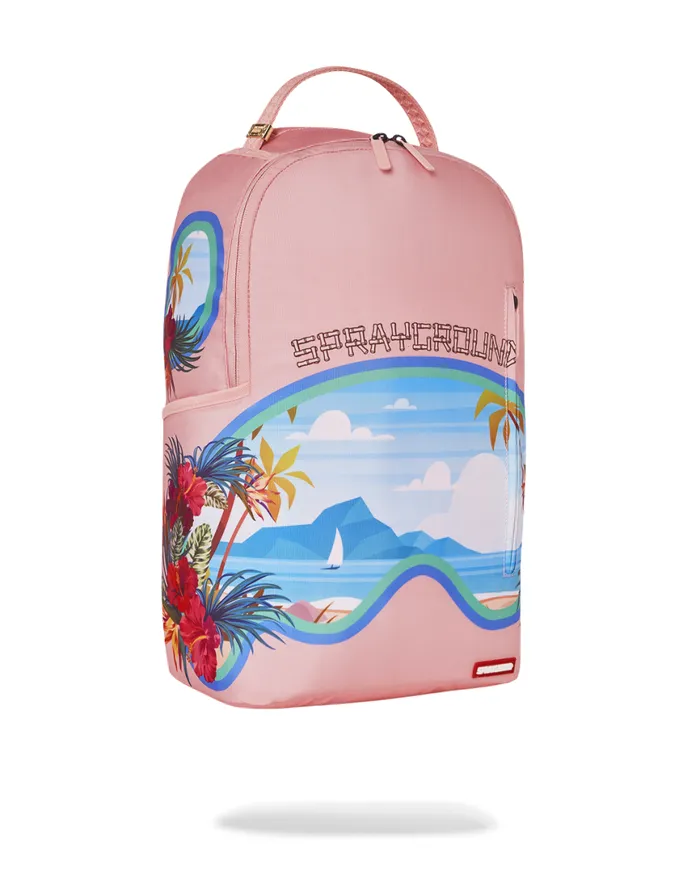 SPRAYGROUND Backpacks BORA BORA SHARK ISLAND VILLA BACKPACK 8211 Universal