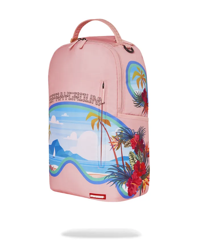 SPRAYGROUND Backpacks BORA BORA SHARK ISLAND VILLA BACKPACK 8211 Universal