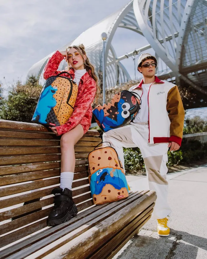 SPRAYGROUND Backpacks COOKIE MONSTER REVEAL BACKPACK DLXV 8211 Universal