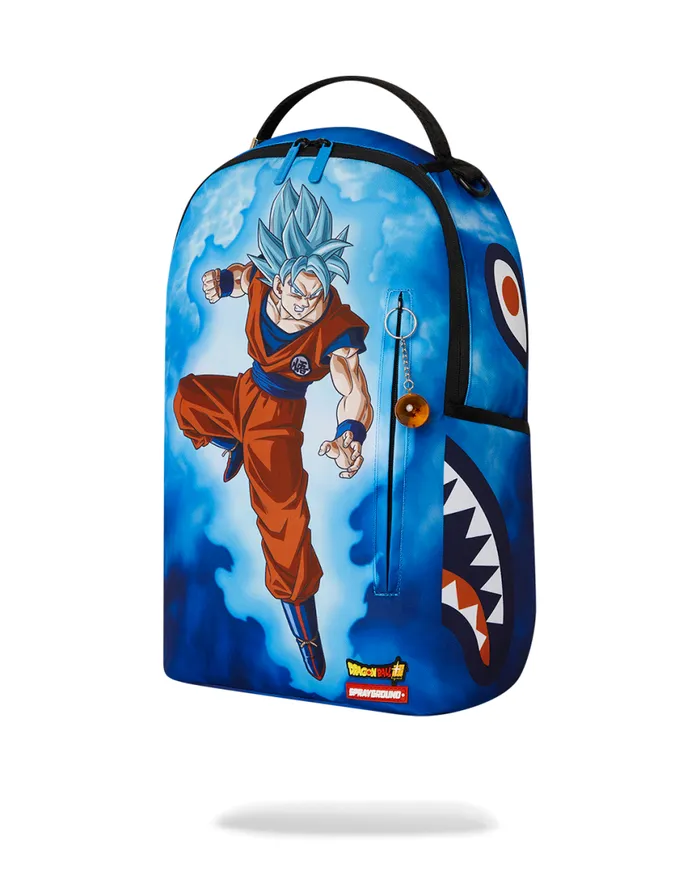 SPRAYGROUND Backpacks DRAGON BALL SUPER GOKU KAMEHAMEHA DLXSR BACKPACK 8211 Universal SPRAYGROUND Backpacks DRAGON BALL SUPER GOKU KAMEHAMEHA DLXSR BACKPACK 8211 Universal