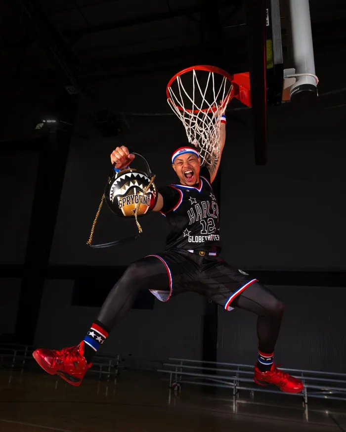 SPRAYGROUND Backpacks HARLEM GLOBETROTTERS BASKETBALL BAG 8211 Universal SPRAYGROUND Backpacks HARLEM GLOBETROTTERS BASKETBALL BAG 8211 Universal