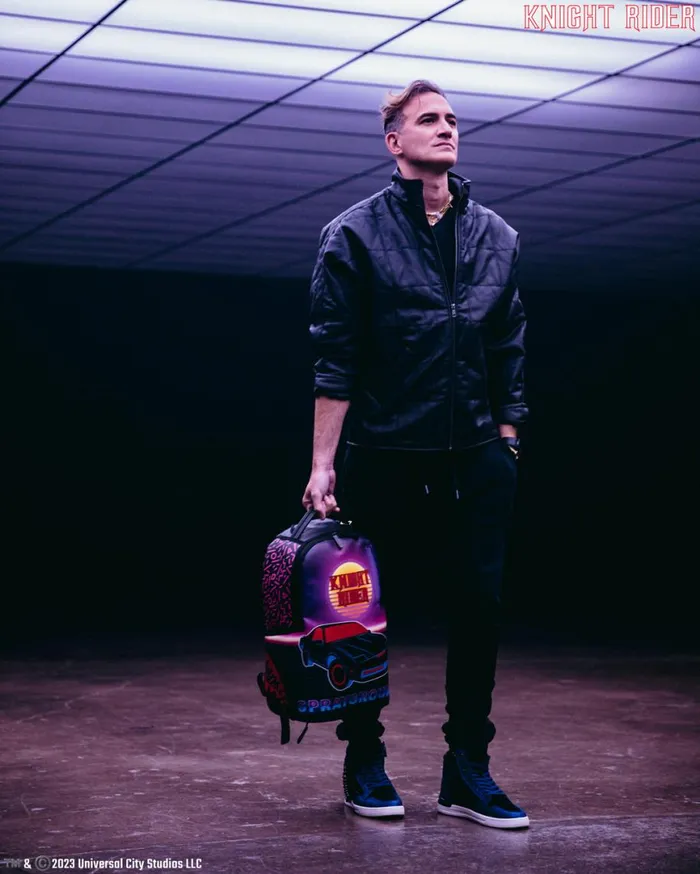 SPRAYGROUND Backpacks KNIGHT RIDER KITT LASER SHARK BACKPACK 8211 Universal SPRAYGROUND Backpacks KNIGHT RIDER KITT LASER SHARK BACKPACK 8211 Universal