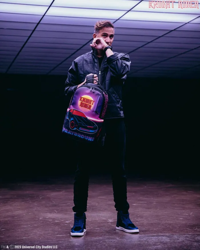 SPRAYGROUND Backpacks KNIGHT RIDER KITT LASER SHARK BACKPACK 8211 Universal SPRAYGROUND Backpacks KNIGHT RIDER KITT LASER SHARK BACKPACK 8211 Universal