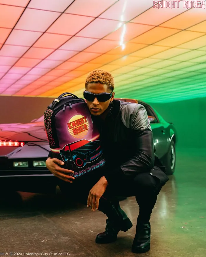 SPRAYGROUND Backpacks KNIGHT RIDER KITT LASER SHARK BACKPACK 8211 Universal SPRAYGROUND Backpacks KNIGHT RIDER KITT LASER SHARK BACKPACK 8211 Universal