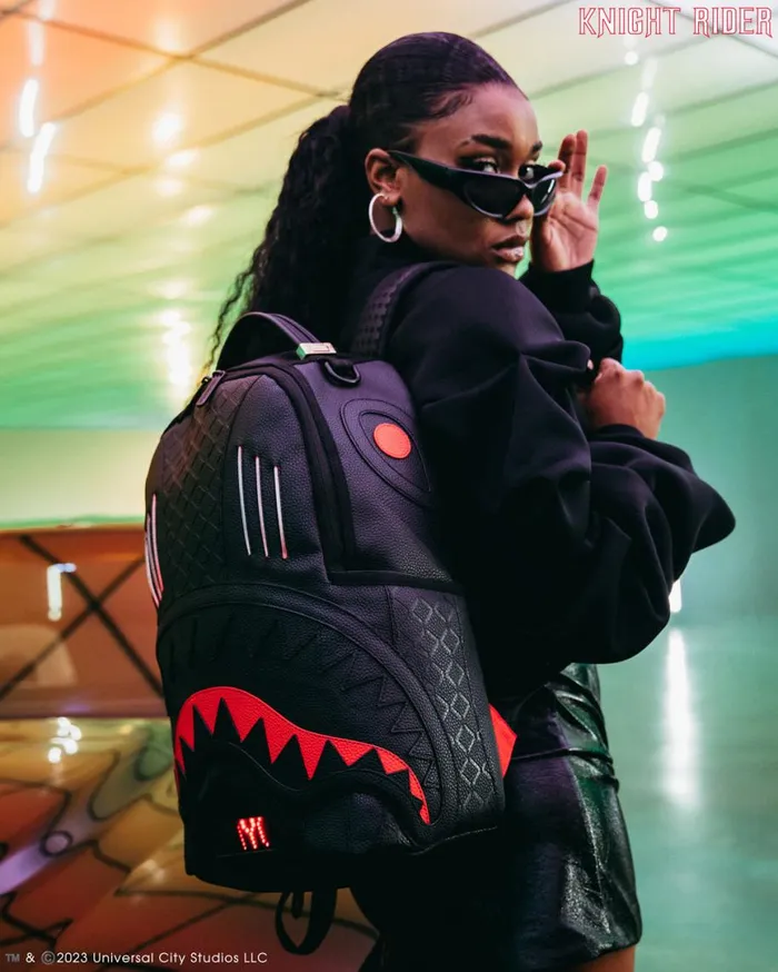 SPRAYGROUND Backpacks KNIGHT RIDER KITT LED TURBO BOOST BACKPACK 8211 Universal SPRAYGROUND Backpacks KNIGHT RIDER KITT LED TURBO BOOST BACKPACK 8211 Universal