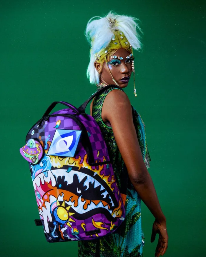 SPRAYGROUND Backpacks MAD SCIENTIST 6 REMOVABLE EYES BACKPACK 8211 Universal SPRAYGROUND Backpacks MAD SCIENTIST 6 REMOVABLE EYES BACKPACK 8211 Universal