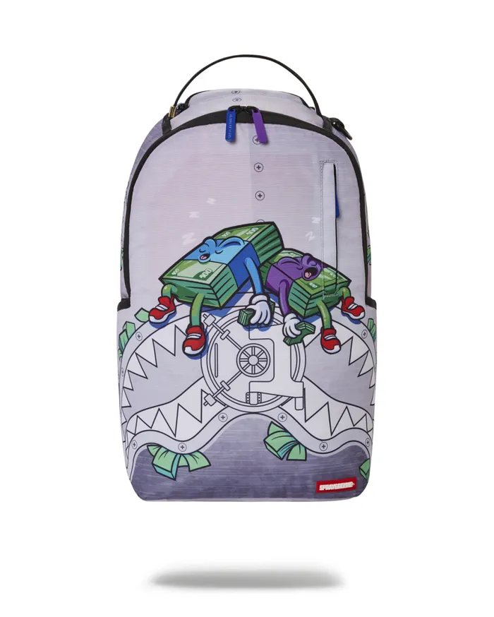 SPRAYGROUND Backpacks MONEY BOYS I MAKE MONEY WHILE I SLEEP KNAPSACK DLXR 8211 Universal